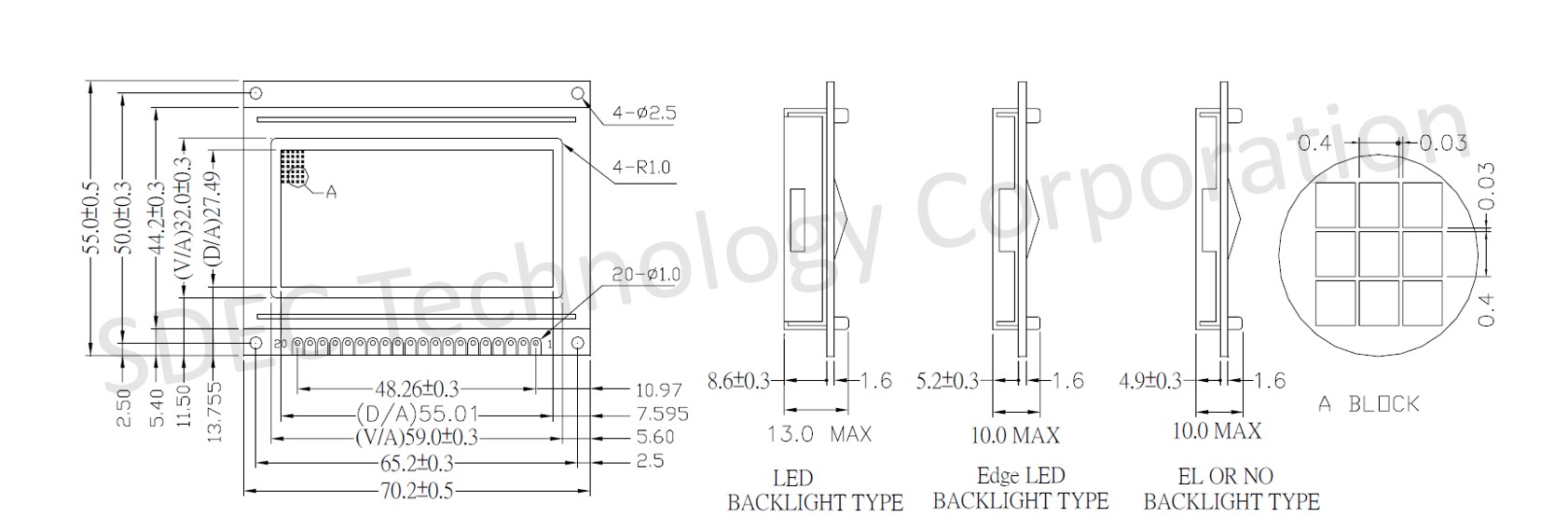 SGS12864E0_DIMENSIONAL_DRAWING